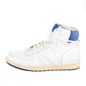 Rhude Leather High Top Sneakers
